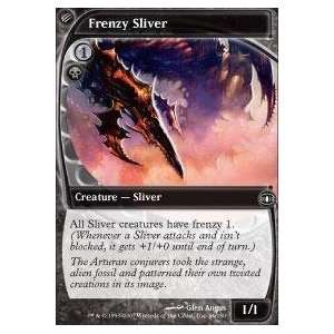  Magic the Gathering   Frenzy Sliver   Future Sight   Foil 