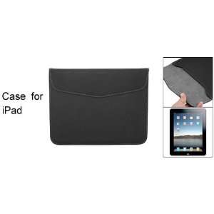   Black External Nonslip Briefcase Style Case for iPad 1 Electronics