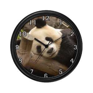  Giant Panda Bear Humor Wall Clock by 