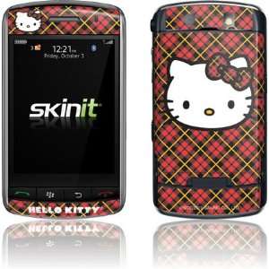  Hello Kitty Face   Red Plaid skin for BlackBerry Storm 