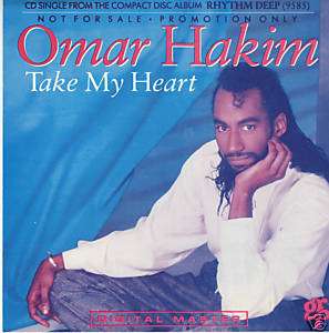 Omar Hakim ~ Take My Heart CD Rare Jazz Promo~~  