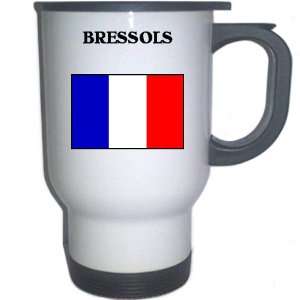  France   BRESSOLS White Stainless Steel Mug Everything 