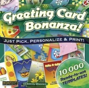 GREETING CARD BONANZA 10,000 Designs Brand New Sealed  