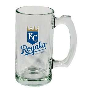Kansas City Royals Beer Mug: 13oz Glass Sports Tankard:  