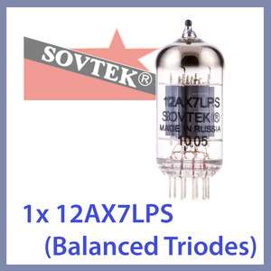 1x NEW Sovtek 12AX7LPS 12AX7 ECC83 Vacuum Tube, Balanced Triodes 