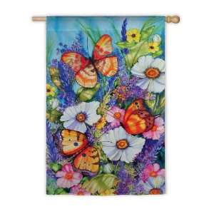  House Size Flag,Bright Butterfly: Patio, Lawn & Garden