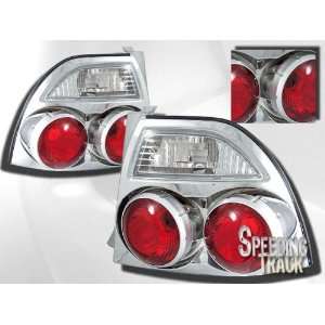   Accord 4Dr Tail Lights Euro Chrome 3D Style Taillights 1994 1995 94 95