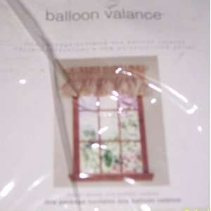 Sand Colored Balloon Valance From  Home & Kitchen