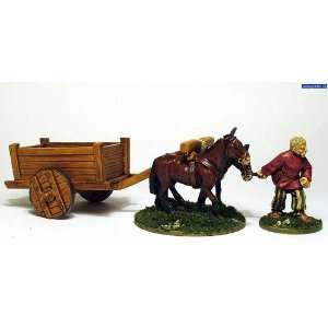  Hail Caesar 28mm Celtic Cart: Toys & Games