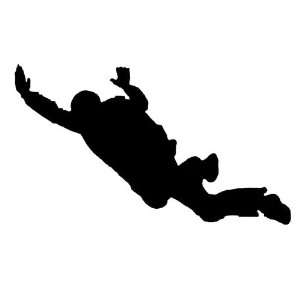  Skydiving FF Freefall Belly Decal Sticker   Black 