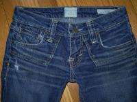 TAVERNITI SO *KYLIE* Jeans 25 x 29 Distressed Destroyed  