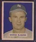 1949 Bowman #232 George McQuinn New York Yankees NM Hig