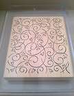 HEART and SWIRLS Stampin Up Rubber Stamp LOVE NEW  