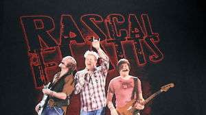 RASCAL FLATTS CONCERT SHIRT Me & My Gang Tour SMALL  