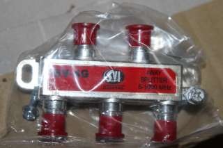 SVI DIGITAL SV 4G 5 1000MHZ 4 WAY COAXIAL SPLITTER NIB!  