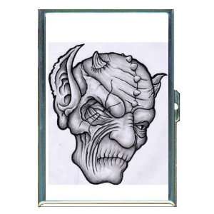  Demon Tattoo Art Evil Monster ID Holder, Cigarette Case or 