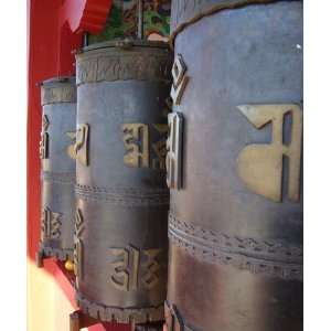   Wall Mural Decal Sticker Buddhist Temple Bells #JH102 