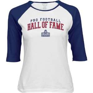 Pro Football Hall of Fame Womens Raglan T Shirt Small 