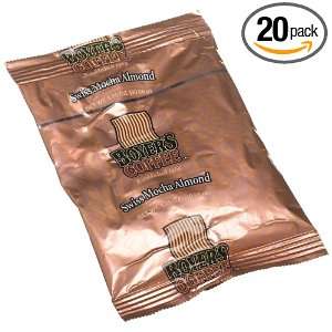 Boyers Coffee Swiss Mocha Almond, 1.75 Ounce Bags (Pack of 20 