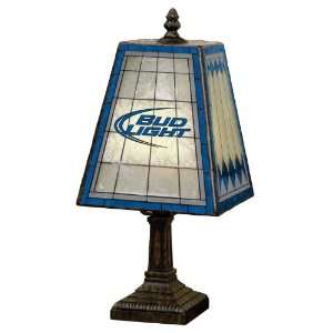  Bud Light Art Glass Lamp: Sports & Outdoors