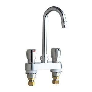  Chicago Faucets 895 665CP Chrome Manual Deck Mounted 4 