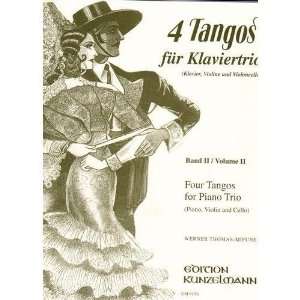  Thomas Mifune   Four Tangos for Piano Trio, Volume 2 