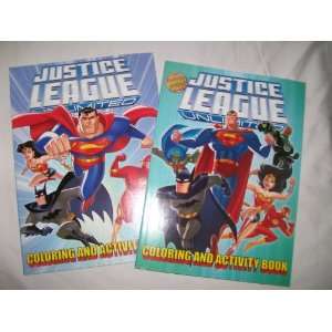  DC   Justice League Coloring Books with Easy Tear Out 