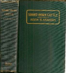   SHORTHORN CATTLE COWS ILLUSTRATED BREEDING PRINTS MAPS VERY SCARCE USA