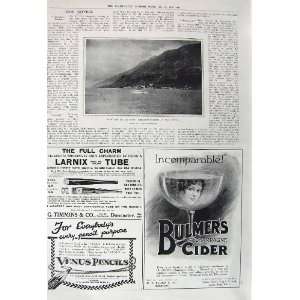   1917 ITALIAN NAVY SUBMARINE CHASERS WAR BULMERS CIDER