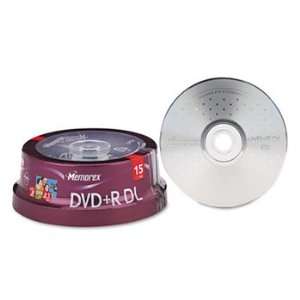  Memorex® DVD+R Double Layer Recordable Disc DISC,DVD+R 