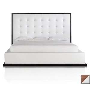  Modloft MD317 Q WAL WHT LOFT   Ludlow Bed   Queen   Walnut 