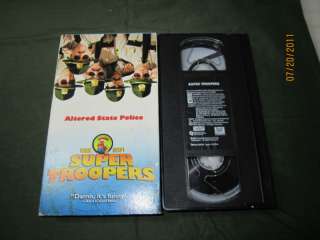 Super Troopers VHS 2003 Steve Lemme Kevin Heffernan 024543057369 