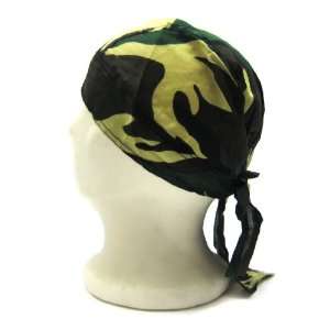  Army Camo Bandana Cap / Do Rag / Biker Hat Sports 
