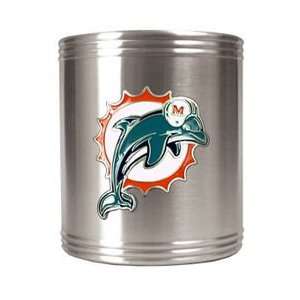    Miami Dolphins Stainless Steel Can Cooler