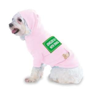   SPARKLE Hooded (Hoody) T Shirt with pocket for your Dog or Cat LARGE