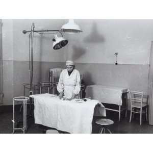  Nurse Preparing the Surgical Instruments for an Operation 