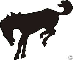 BUCKING BRONCO DECAL STICKER CAR, UTE, 4WD, HORSE FLOAT  
