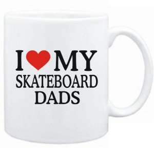  New  I Love Skateboard Dads  Mug Sports: Home & Kitchen