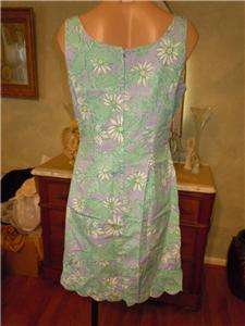 Lilly Pulitzer Womens Casual Summer Dress CRABS & LOBSTERS Lavender 