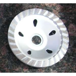  4 Diamond Turbo Grinding Cup with 5/8 Reducing Washer 