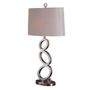  Mario Lamps 09T529 Polished Table Lamp, Chrome: Home 