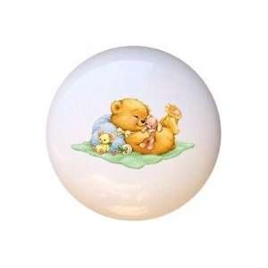  Nite Nite Bear Drawer Pull Knob