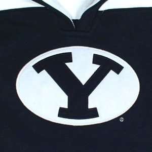 BYU Cougars Youth Hockey Hooded Sweatshirt (Navy)