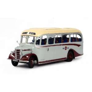   1949 BEDFORD OB COACH 1/24 GREY CARS DIECAST MODEL: Toys & Games