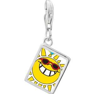  Pugster 925 Sterling Silver Happy Rockin Sunshine Photo 