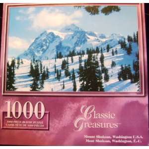  Mount Shuksan, Washington, U.S.A. 1000 Piece Puzzle: Toys 