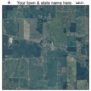  Aerial Photography Map of Cadiz, Indiana 2010 IN 