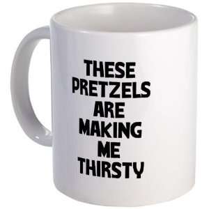  These Pretzels Funny Mug by CafePress: Kitchen & Dining