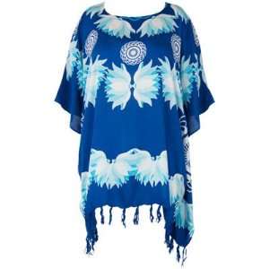  Rayon Caftan Short   One Size Lotus (each)