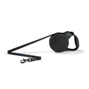   Retractable Tape Leash For Dogs Up To 110 Lbs Black 26